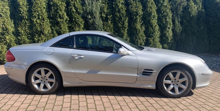 Mercedes-Benz SL cena 64000 przebieg: 128900, rok produkcji 2003 z Góra małe 154